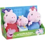 Jemini Coffret de peluches Peppa Pig - Peppa, Georges et Evie - 3 personnages