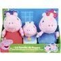 Jemini Coffret de peluches Peppa Pig - Peppa, Georges et Evie - 3 personnages