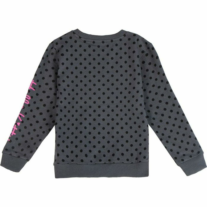 Sweat-shirt Enfant Hello Kitty Gris foncé Sweat-shirt Enfant Hello Kitty Gris foncé