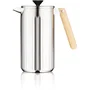 Bodum Cafetière à piston Douro, double paroi en inox, 1 litre (8 tasses)