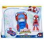 Hasbro Spidey Set Figure et Véhicule Arácnido Marvel