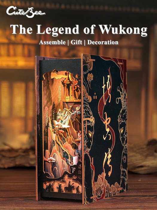 Maquette Book Nook The Legend of Wukong 22 x 8 cm Maquette Book Nook The Legend of Wukong 22 x 8 cm