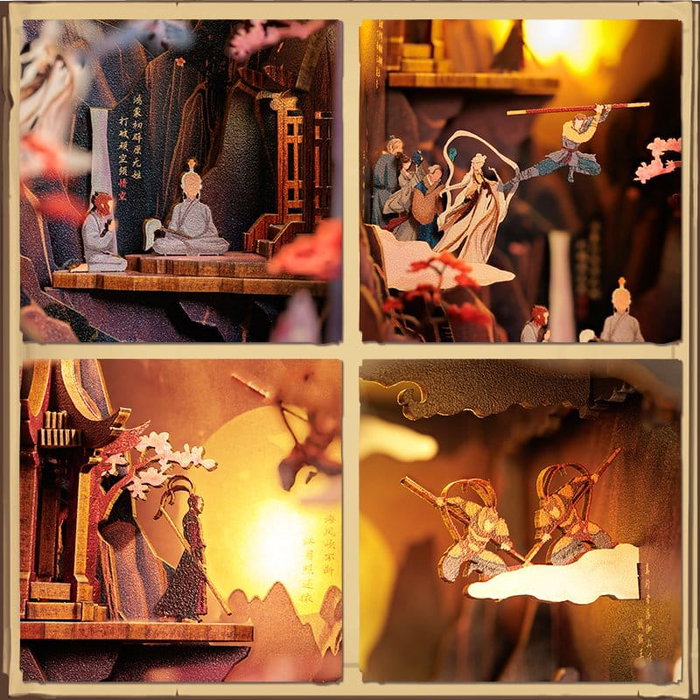 Maquette Book Nook The Legend of Wukong 22 x 8 cm Maquette Book Nook The Legend of Wukong 22 x 8 cm