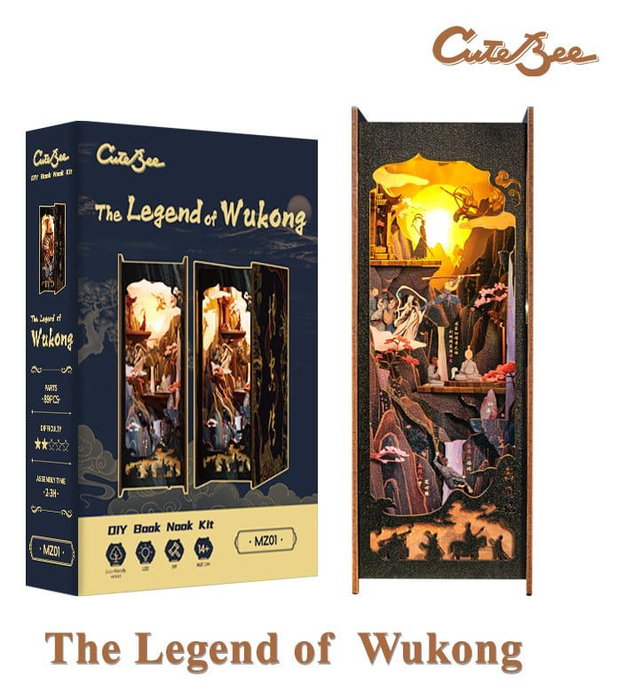 Maquette Book Nook The Legend of Wukong 22 x 8 cm Maquette Book Nook The Legend of Wukong 22 x 8 cm