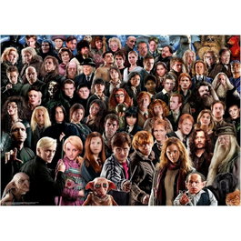 RAVENSBURGER - Puzzle Harry Potter - 1000 Pièces - Dimensions : 70 x 50 cm