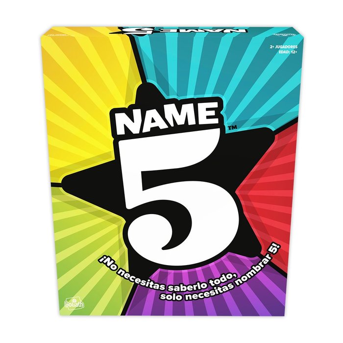 Jeu de société Name 5 Big Box – Endless Games – Questions rapides, défis et fun pour soirée en famille ou entre amis Jeu de société Name 5 Big Box – Endless Games – Questions rapides, défis et fun pour soirée en famille ou entre amis