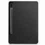 eSTUFF Housse folio avec support magnétique pour Samsung Galaxy Tab S7 FE (modèle HOUSTON) - Noir
