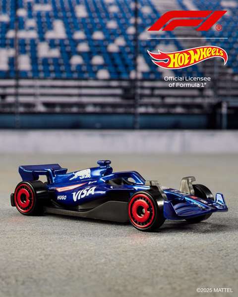 Hot Wheels Pack de 5 voitures de Formule 1 à l'échelle 1:64 Hot Wheels Pack de 5 voitures de Formule 1 à l'échelle 1:64