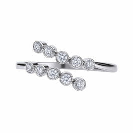 Diamonfire Anneau en Argent et Circonite Taille 16
