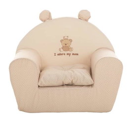 Creaciones Llopis Sofa oursons "I adore my mom" 44 x 34 x 53 cm en polyester - Pour enfants