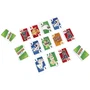 Mattel Skip-Bo Junior - Jeu de cartes 112 cartes avec 2 niveaux de jeu