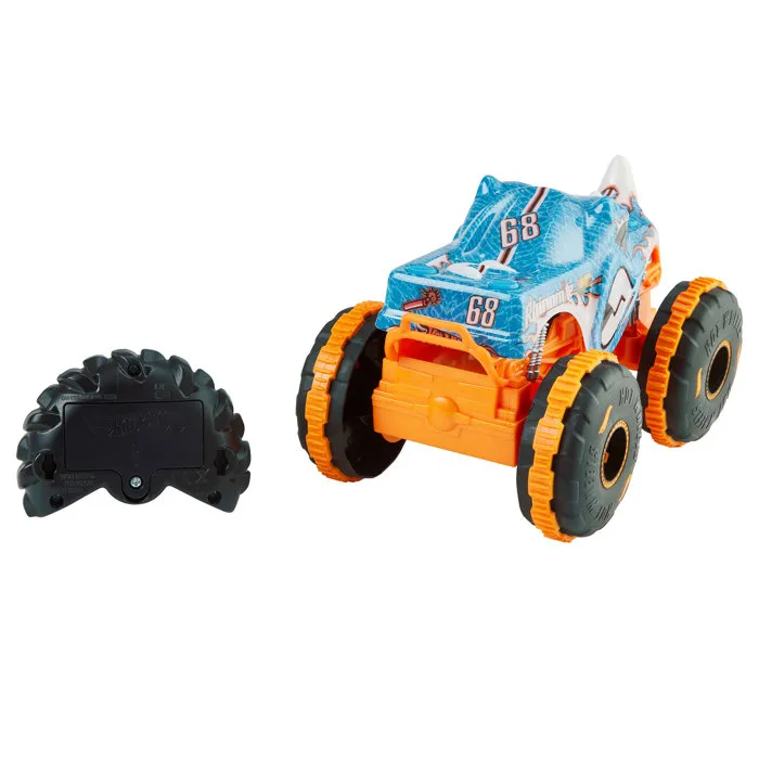 Hot Wheels RC Rhinomite 1:24 Voiture Télécommandée Tout-Terrain, 8 km/h