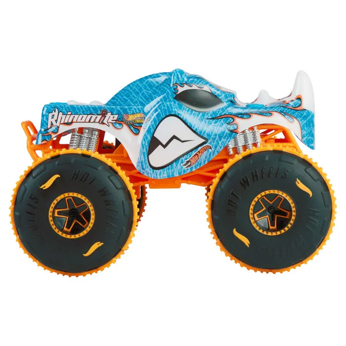 Hot Wheels RC Rhinomite 1:24 Voiture Télécommandée Tout-Terrain, 8 km/h