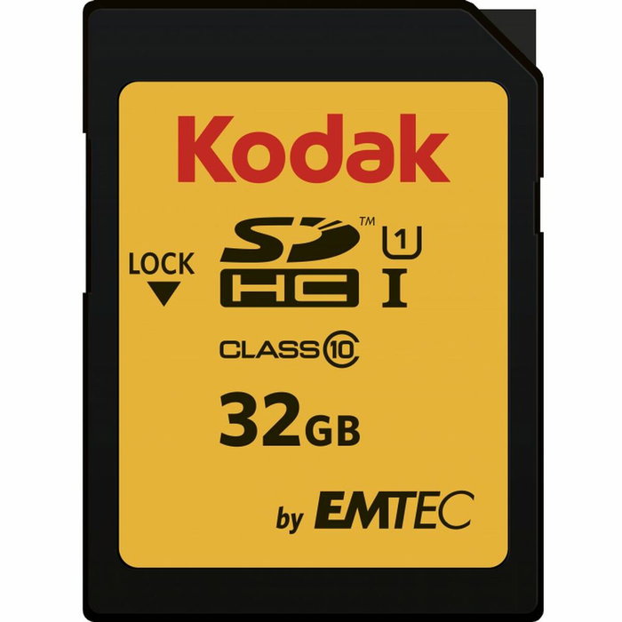 Carte Mémoire Micro SD avec Adaptateur Kodak SDHC32GBCLASS10U1 32 GB SDHC UHS-I Cours 10 Carte Mémoire Micro SD avec Adaptateur Kodak SDHC32GBCLASS10U1 32 GB SDHC UHS-I Cours 10