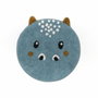 Today Ensemble parure de lit enfant Hippopotame Bleu - 140 x 200 cm