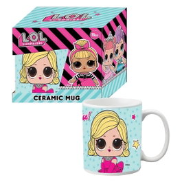Gb eye Tasse LOL Surprise en céramique avec boîte cadeau bleue