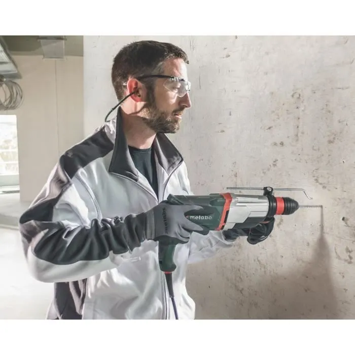 Metabo UHE 2660-2 Quick Marteau perforateur SDS-plus, 850 W, 4 fonctions (perçage percussion, perçage 2 vitesses, burinage), mandrin rapide, 4200 cps/min