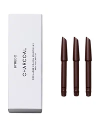 Byredo Set Trio Crayon à sourcils crème 04 Charbon de bois avec recharge