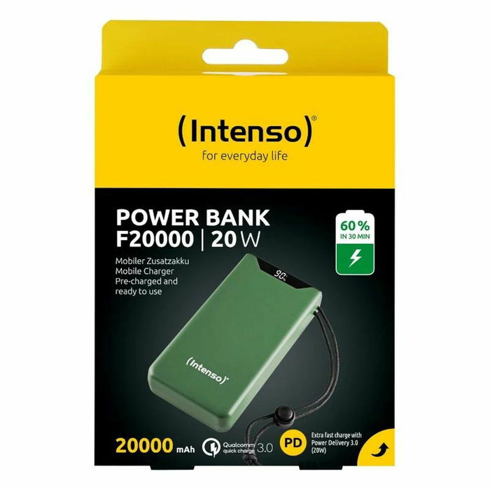 Batterie pour Ordinateur Portable INTENSO F20000 Vert 20 W 20000 mAh