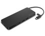 Lenovo 4X11N40212 Station d'accueil USB-C plat Voyage Noir - Hub USB-A USB-C HDMI 4K Power Delivery 65W Lecteur SD
