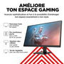 HP Omen 27 - Écran PC Gamer 27 pouces FHD 165 Hz 1ms avec technologie AMD FreeSync Premium - HDR, pied réglable