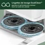 iRobot Roomba Plus 405 Combo Robot Aspirateur Laveur - LiDAR Clearview - Puissance 7000 Pa, Autonomie 1h45, Réservoir 295 ml, Base Multifonction, Design Blanc
