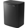 Brabantia BO Poubelle 12 Litres Gris Mat Infini