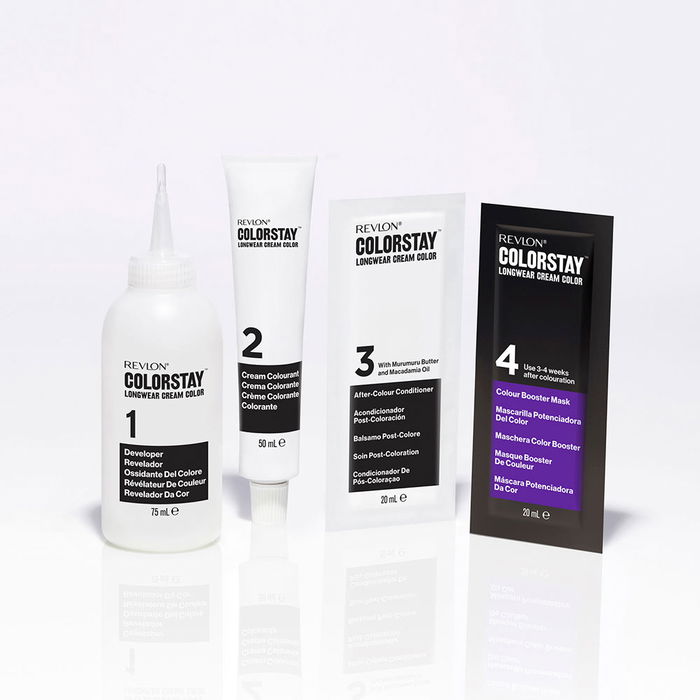 Revlon Mass Market Coloration Permanente COLORSTAY #8.13 Blond Clair Beige 4 Unités