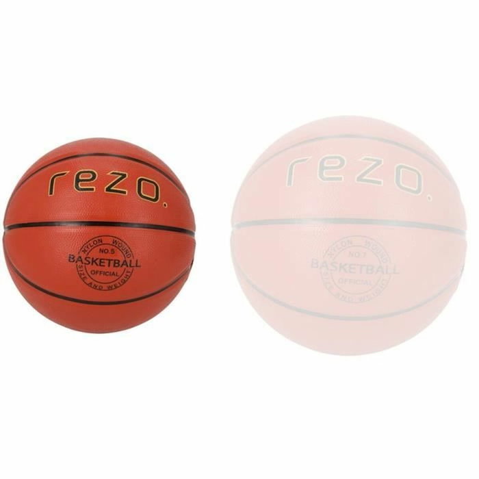 BigBuy Home Ballon de basket Rezo Taille 5 Marron