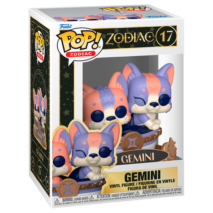 Funko Pop Vinyl - Figurine POP Zodiac Gemini (Gémeaux) - Version Espagnole Funko Pop Vinyl - Figurine POP Zodiac Gemini (Gémeaux) - Version Espagnole