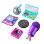 Fisher-Price Conjunto de regalo DJ Mis primeros momentos - Set d'activités musicales avec portátil, micro, sonajero et mordedor pour bébé dès 3 mois (JMF07)