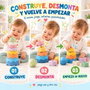 Jugatoys - misprimerosjuguetes Tours empilables et emboîtables pour enfants 33x11x23cm