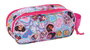 Safta Portatodo Double 3D Barbie 3D - Coffret rangement pour enfant, 21 x 8 x 6 cm, à partir de 3 ans