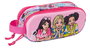 Safta Portatodo Double 3D Barbie 3D - Coffret rangement pour enfant, 21 x 8 x 6 cm, à partir de 3 ans