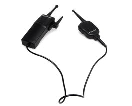 Atosa Talkie-walkie Noir pour Déguisement de Policier ou SWAT