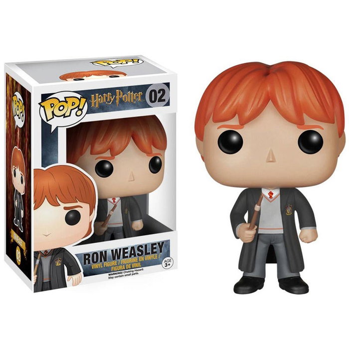 FUNKO Figure POP Vinyl Ron Weasley Harry Potter - Figurine de collection environ 9 cm