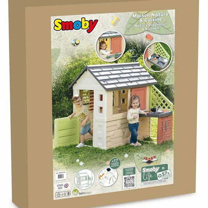 Maison de jeux pour enfants Smoby Nature Maison de jeux pour enfants Smoby Nature
