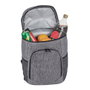 Marbueno Mochila Isotherme Poliester Gris 37x27x19 cm Camping Plage 10156G