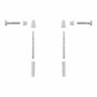 Roca Kit de scellement Dama av0007600r blanc