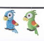 Creaciones Llopis - Loro ani 50cm 3 couleurs - Peluche en polyester pour enfants à partir de 1 an