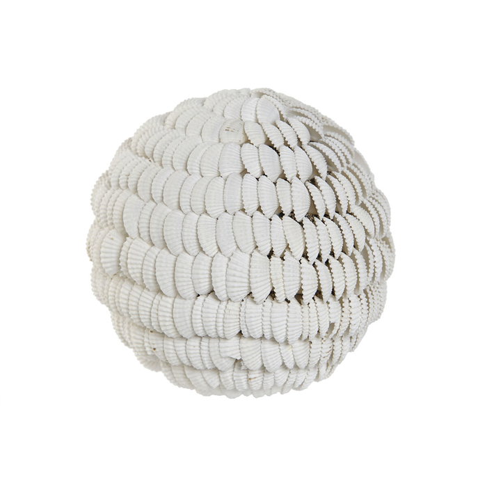Boule Décorative Home ESPRIT Blanc 12 x 12 x 12 cm Boule Décorative Home ESPRIT Blanc 12 x 12 x 12 cm