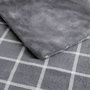 Imetec Couverture Chauffante Velours et Sherpa Gris 150x95 cm