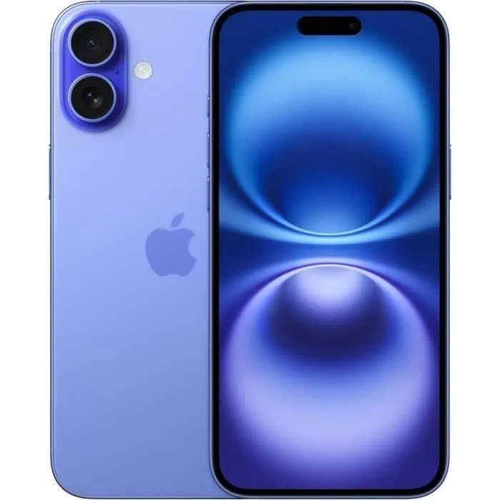 Apple iPhone 16 128 Go Bleu Ultramarine - Smartphone Apple iPhone 16 128 Go Bleu Ultramarine - Smartphone
