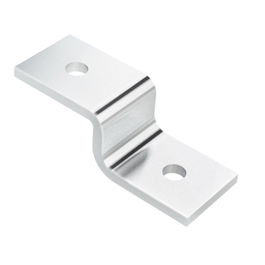 HERRAJES ALK Support d'angle Z Zincé 38x14 mm en Fer