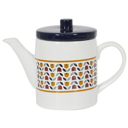 Home Deco Factory Théière Rétro 600 ml en Porcelaine