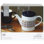 Home Deco Factory Théière Rétro 600 ml en Porcelaine