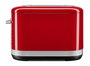 Kitchenaid 5KMT4109 EER - Grille-pain 4 tranches rouge avec 7 réglages de cuisson et fentes extra-larges