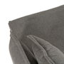 Canapé Convertible Gris 214 x 106 x 84 cm