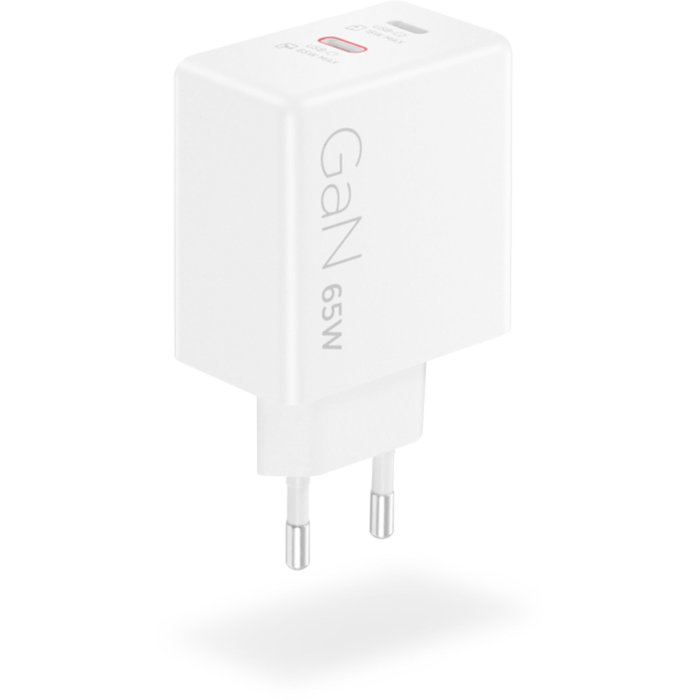 Lenovo Chargeur USB-C 65W avec 2 ports USB-C