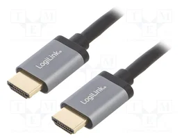 LOGILINK Câble HDMI 2.0 noir 3m